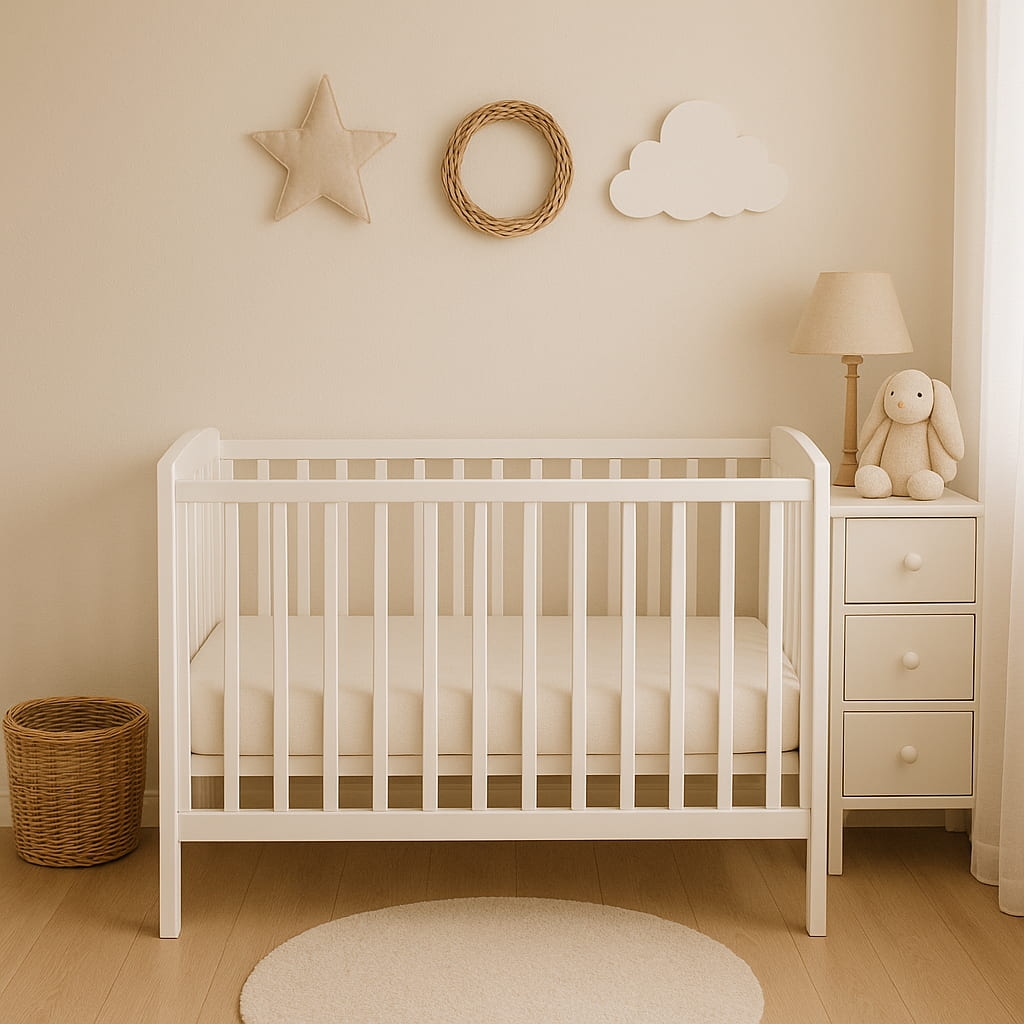Image de lit pour bébé, un cadeau de naissance utile pour la maman
